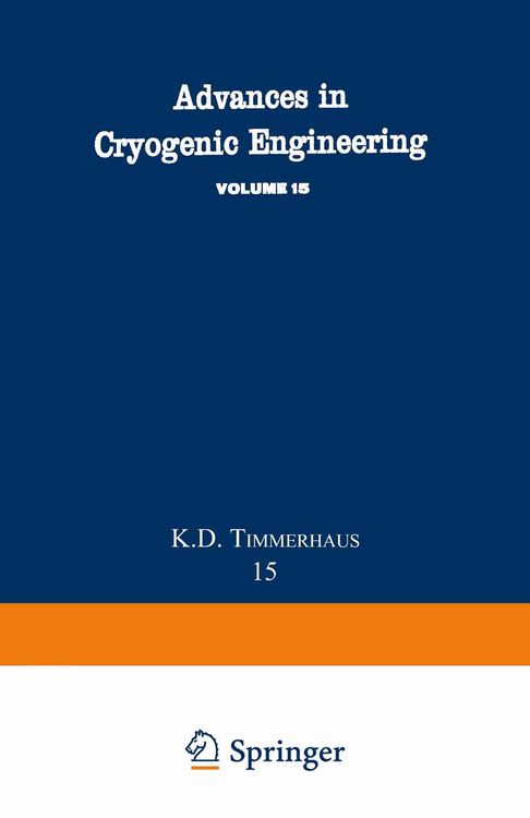Produktbild: Advances in Cryogenic Engineering