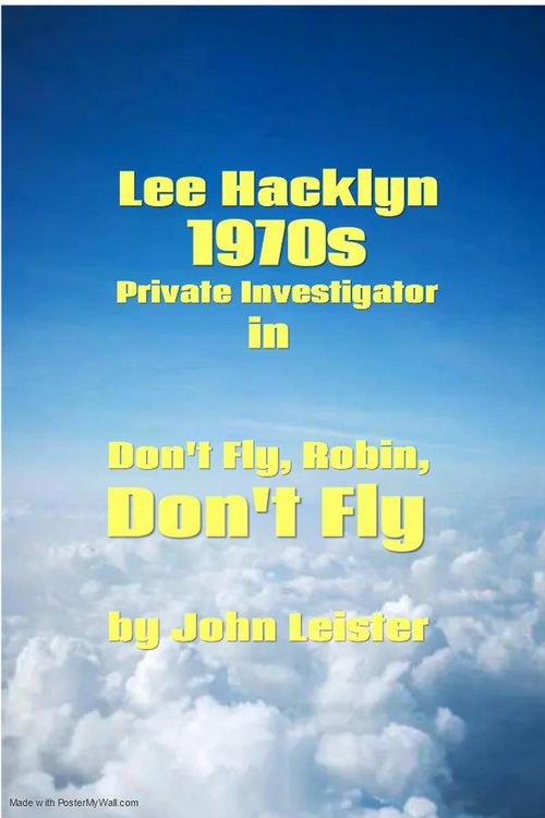 Produktbild: Lee Hacklyn 1970s Private Investigator in Don't Fly, Robin, Don't Fly