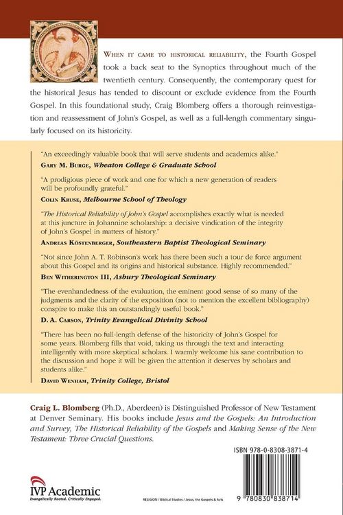 Produktbild: The Historical Reliability of John's Gospel