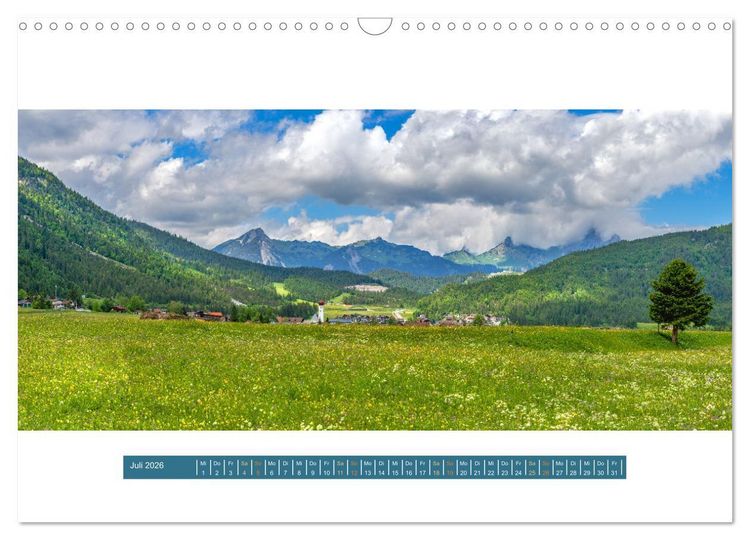 Produktbild: Fantastische Alpenlandschaften (Wandkalender 2026 DIN A3 quer), CALVENDO Monatskalender