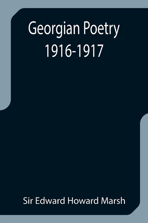 Produktbild: Georgian Poetry 1916-1917