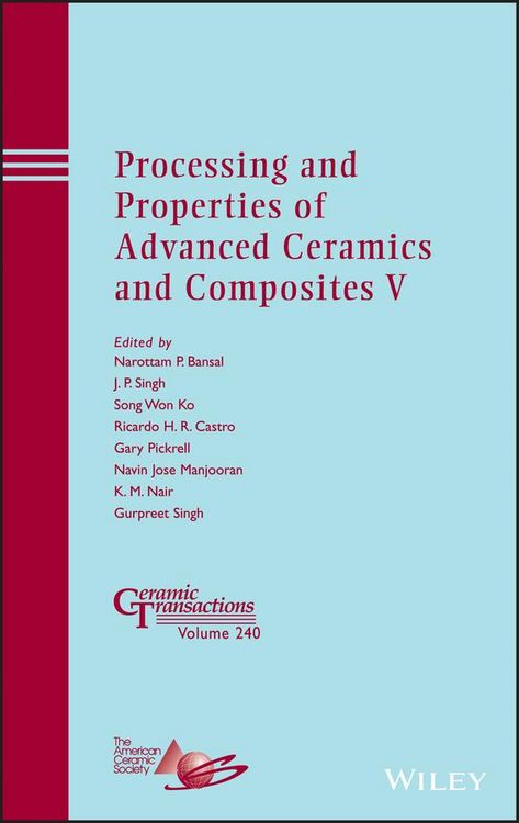 Produktbild: Processing and Properties of Advanced Ceramics and Composites V