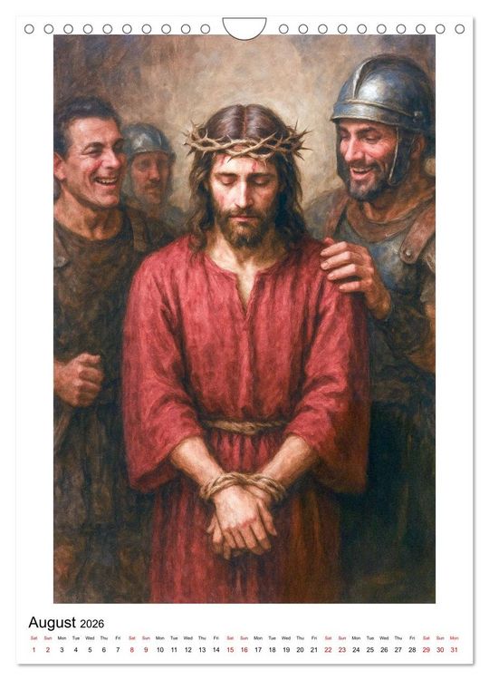 Produktbild: The Way of the Son of Man (Wall Calendar 2026 DIN A4 portrait), CALVENDO 12 Month Wall Calendar