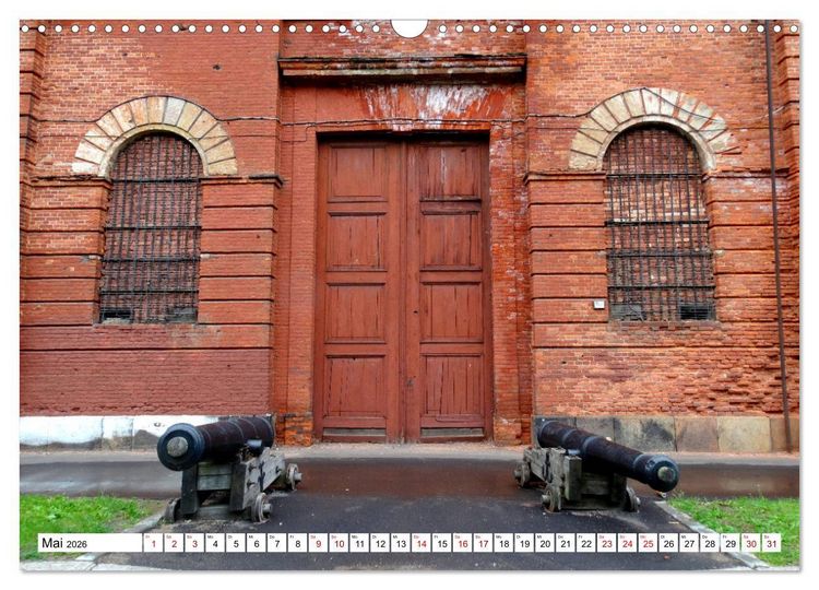 Produktbild: Festungsstadt Kronstadt - Schl&uuml;ssel zu Sankt Petersburg (Wandkalender 2026 DIN A3 quer), CALVENDO Monatskalender