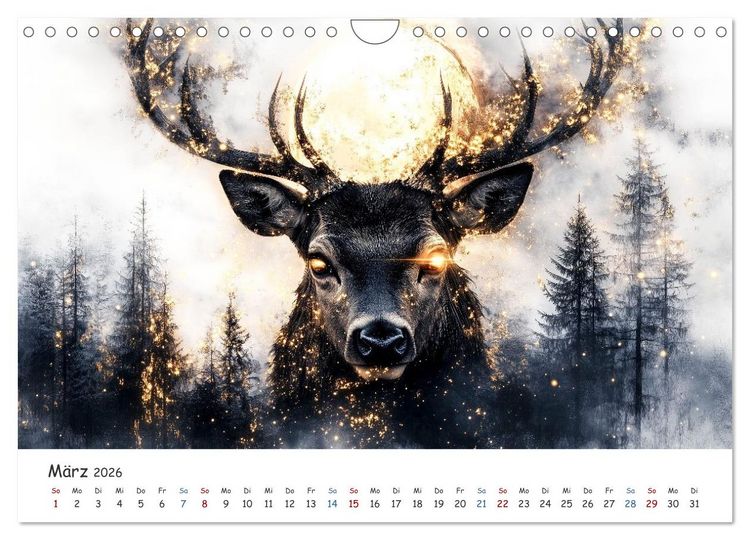 Produktbild: W&auml;chter des Zauberwaldes (Wandkalender 2026 DIN A4 quer), CALVENDO Monatskalender