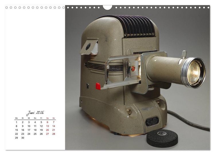 Produktbild: Alte Sch&auml;tze - Kameras und Projektoren (Wandkalender 2026 DIN A3 quer), CALVENDO Monatskalender