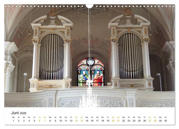 Produktbild: Fantastische Welt der Orgeln (Wandkalender 2026 DIN A3 quer), CALVENDO Monatskalender