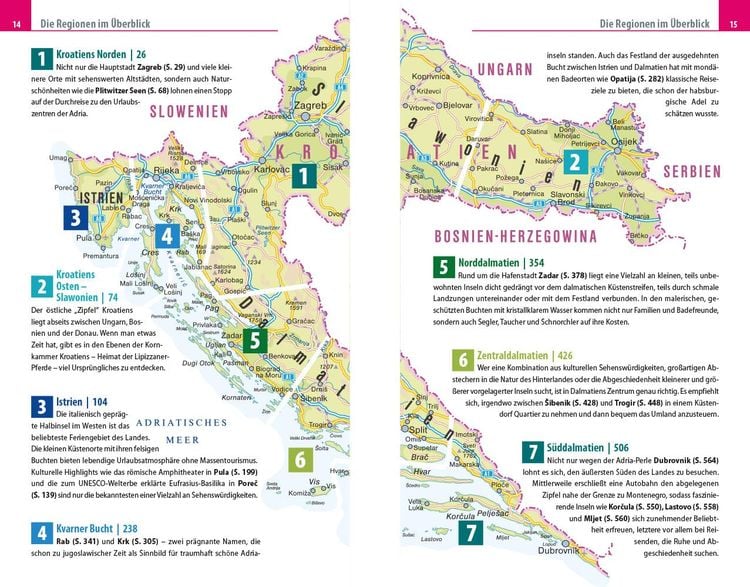 Reise Know-How Reiseführer Kroatien