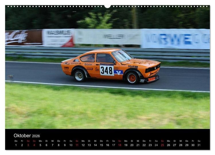 Produktbild: Bergrennen im Opel (hochwertiger Premium Wandkalender 2026 DIN A2 quer), Kunstdruck in Hochglanz