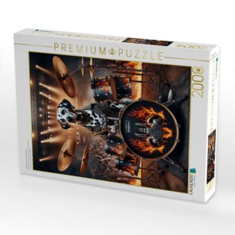 Produktbild: CALVENDO Puzzle Dalmatiner Drummerqueen | 2000 Teile Lege-Gr&ouml;&szlig;e 90x67cm Foto-Puzzle f&uuml;r gl&uuml;ckliche Stunden