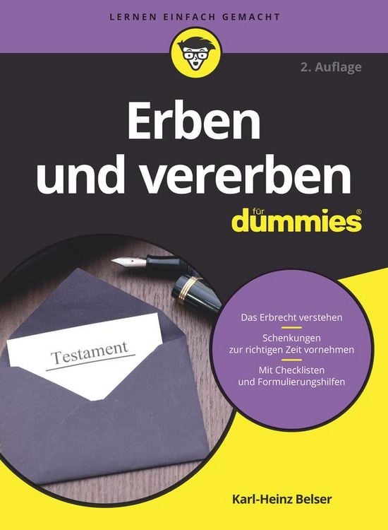 Produktbild: Erben und vererben für Dummies