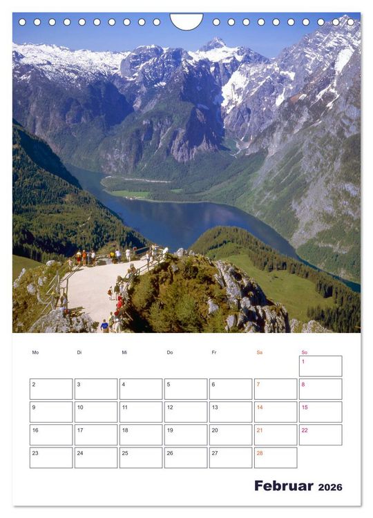 Produktbild: Sch&ouml;nes Land Bayern (Wandkalender 2026 DIN A4 hoch), CALVENDO Monatskalender