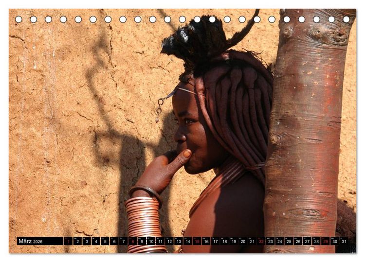 Produktbild: Faszination Afrika Himba (Tischkalender 2026 DIN A5 quer), CALVENDO Monatskalender