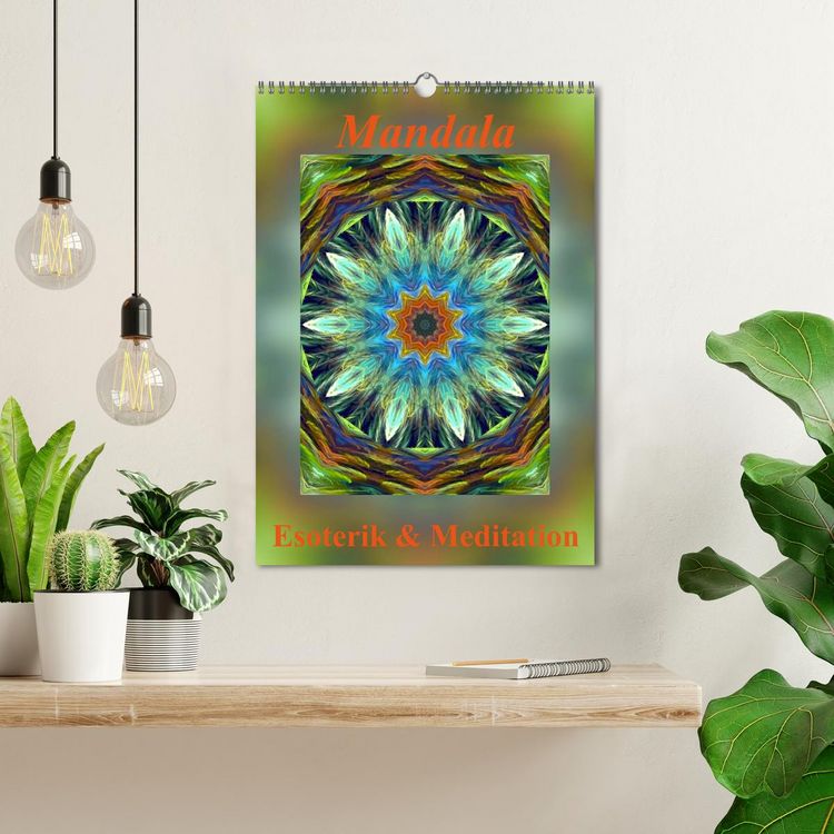 Produktbild: Mandala - Esoterik & Meditation (Wandkalender 2026 DIN A3 hoch), CALVENDO Monatskalender