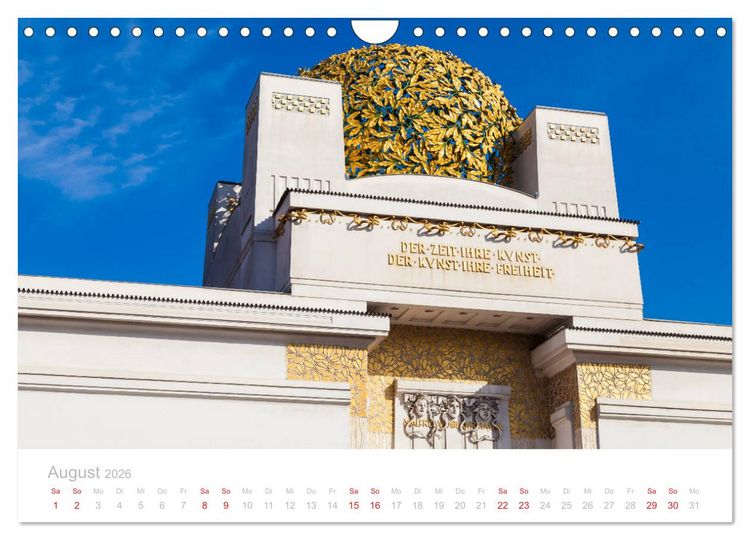 Produktbild: W I E N E R Impressionen (Wandkalender 2026 DIN A4 quer), CALVENDO Monatskalender