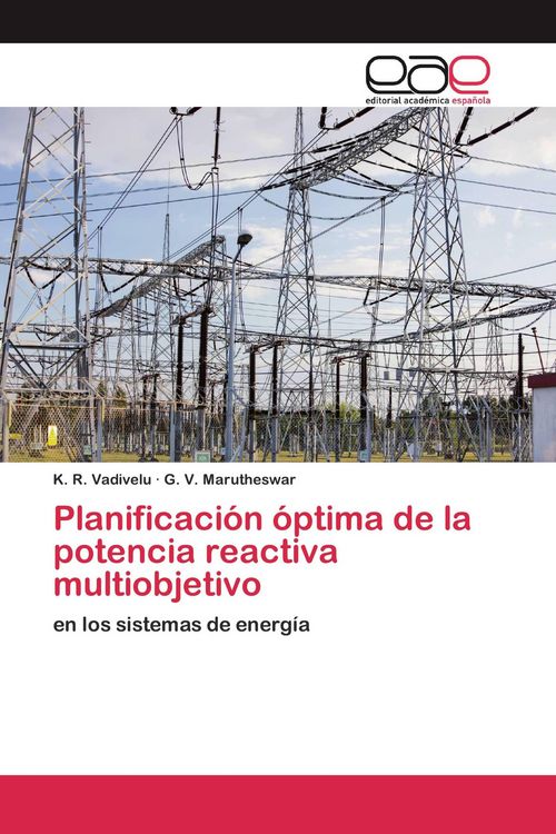 Produktbild: Planificaci&oacute;n &oacute;ptima de la potencia reactiva multiobjetivo