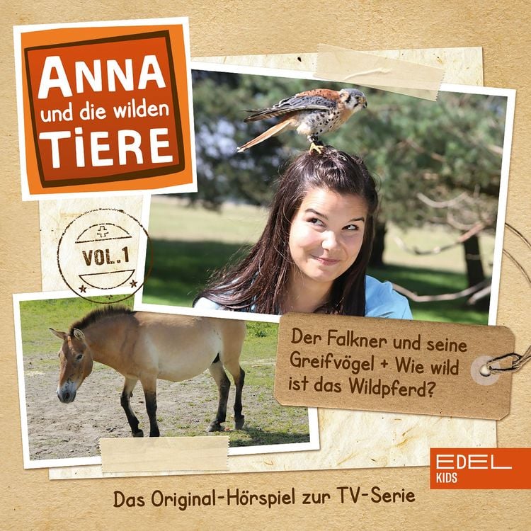 Produktbild: Folge 1: Der Falkner und seine Greifv&ouml;gel + Wie wild ist das Wildpferd? (Das Original-H&ouml;rspiel zur TV-Serie)