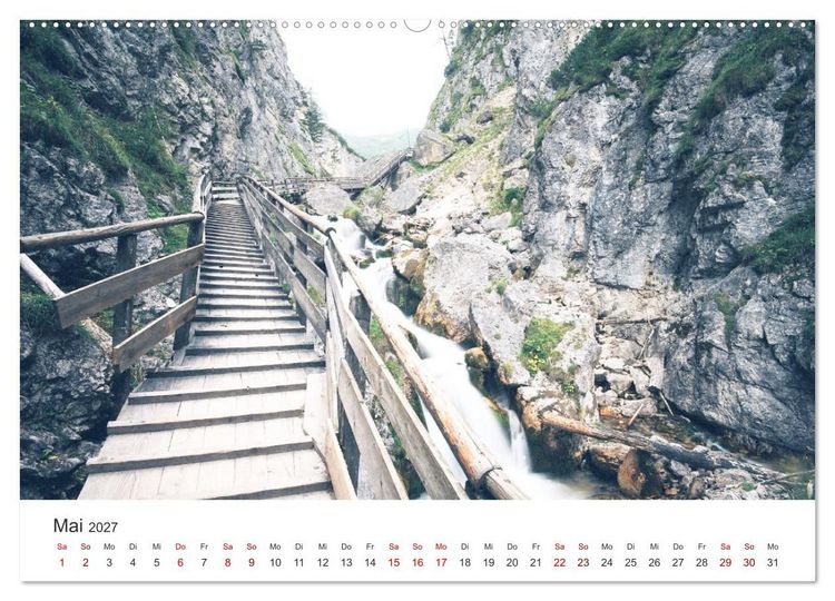 Produktbild: Br&uuml;cken dieser Erde (hochwertiger Premium Wandkalender 2027 DIN A2 quer), Kunstdruck in Hochglanz