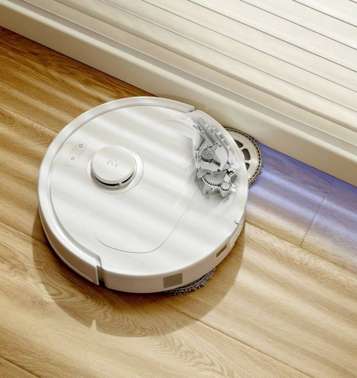 Produktbild: Roborock Qrevo Plus Saug-und Wischroboter Wei&szlig; App gesteuert