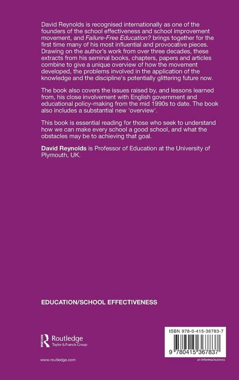 Produktbild: Failure-Free Education?