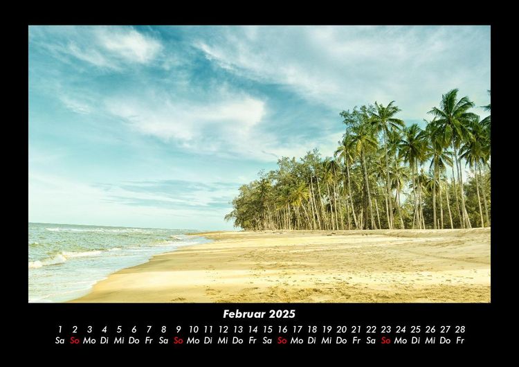 Produktbild: Str&auml;nde der Welt 2025 Fotokalender DIN A3