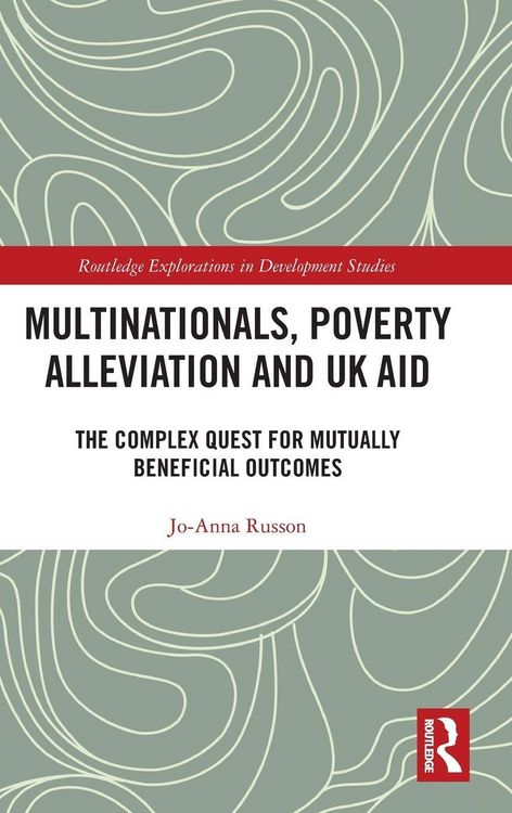 Produktbild: Multinationals, Poverty Alleviation and UK Aid