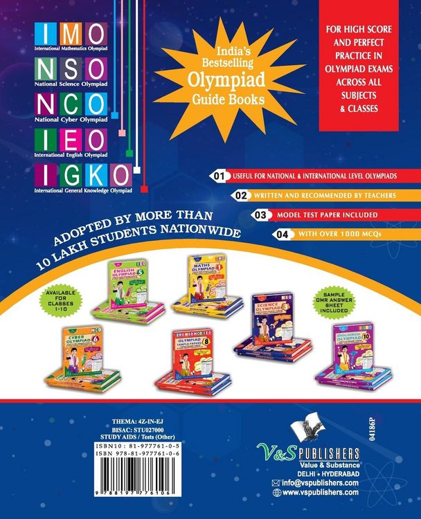 Produktbild: Olympiad Workbook Science Class 6