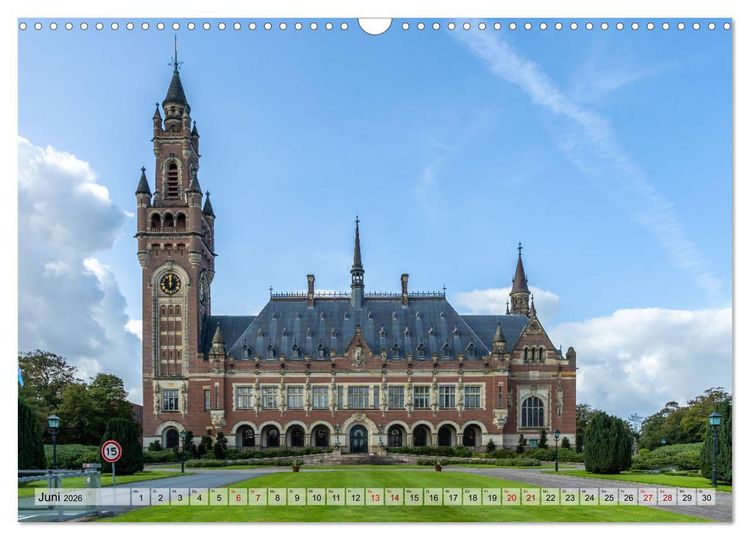 Produktbild: Den Haag - k&ouml;nigliche Stadt am Meer (Wandkalender 2026 DIN A3 quer), CALVENDO Monatskalender