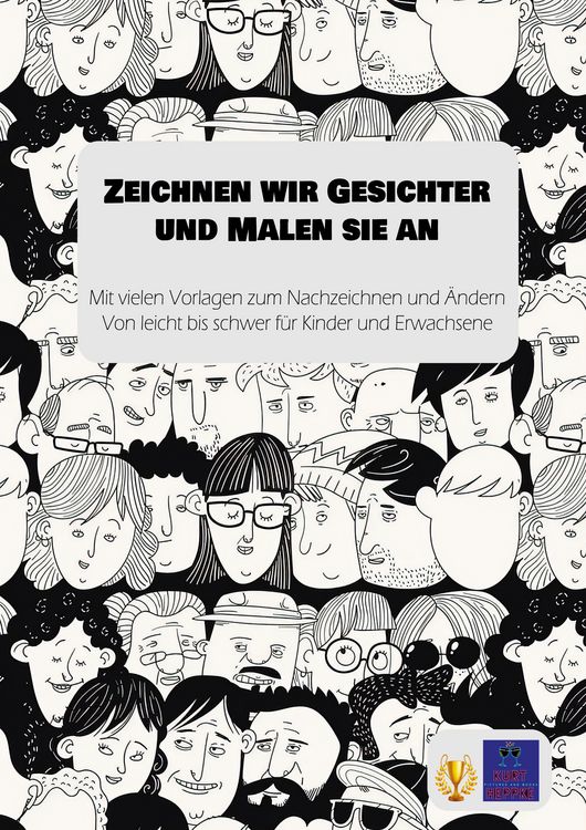 Produktbild: Zeichnen wir Gesichter und Malen sie an