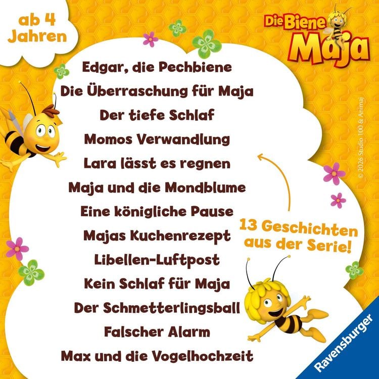 Produktbild: Die Biene Maja - Mein sch&ouml;nster Geschichtenschatz