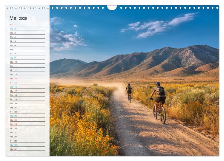 Produktbild: Freiheit sp&uuml;ren (Wandkalender 2026 DIN A3 quer), CALVENDO Monatskalender