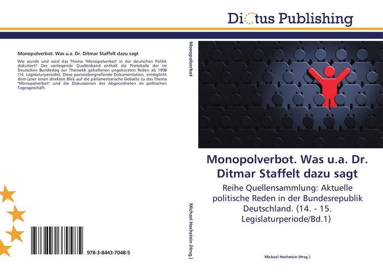 Produktbild: Monopolverbot. Was u.a. Dr. Ditmar Staffelt dazu sagt