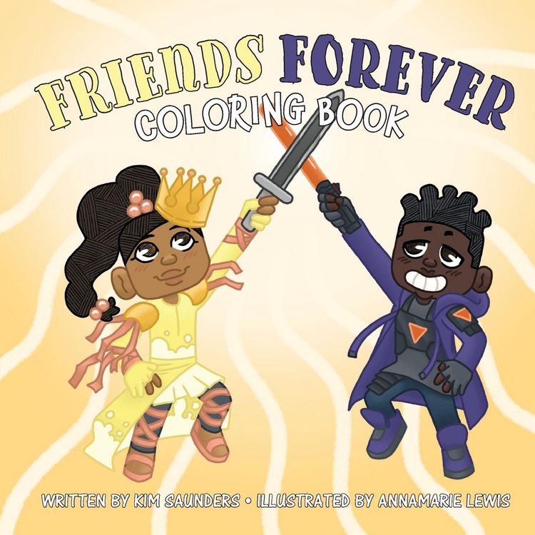 Produktbild: Friends Forever Coloring Book