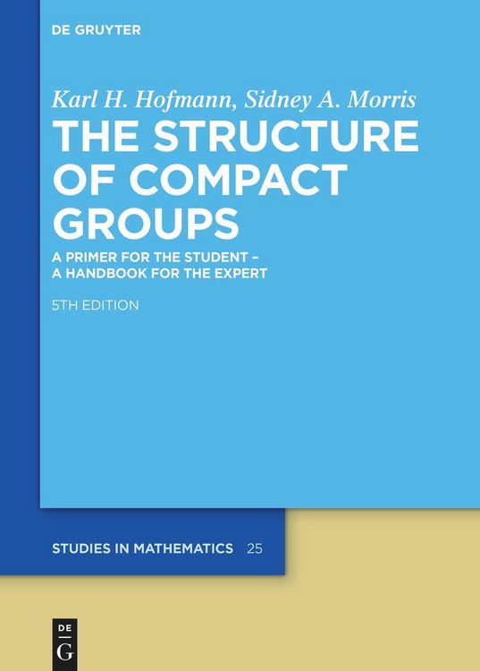 Produktbild: The Structure of Compact Groups