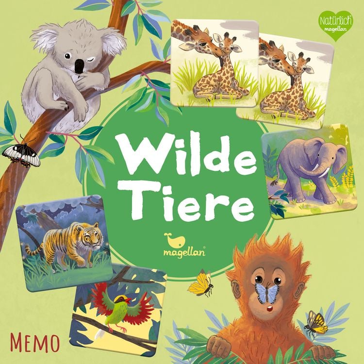 Produktbild: Wilde Tiere - Memo