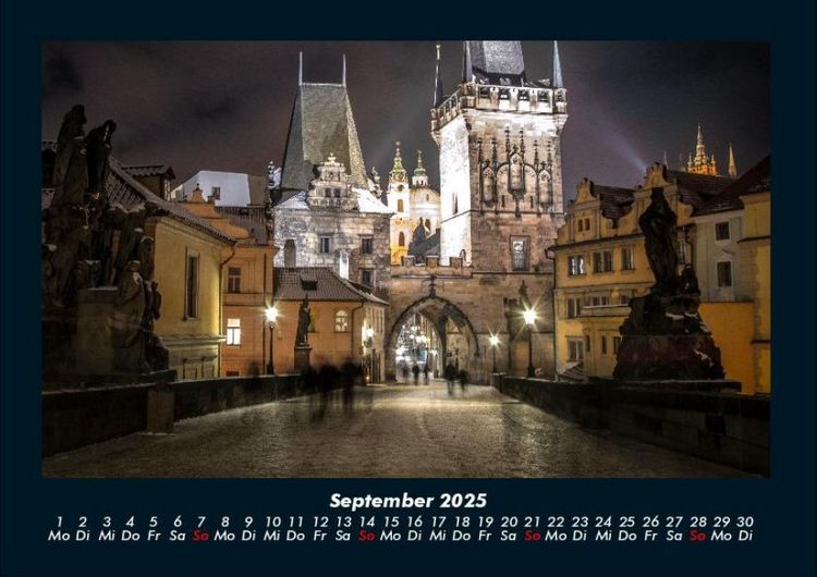 Produktbild: Prag 2025 Fotokalender DIN A4