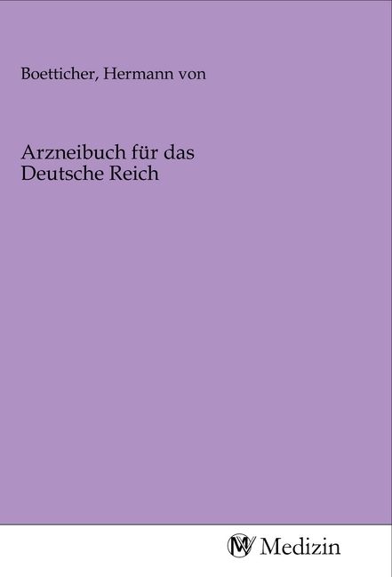 Produktbild: Arzneibuch f&uuml;r das Deutsche Reich