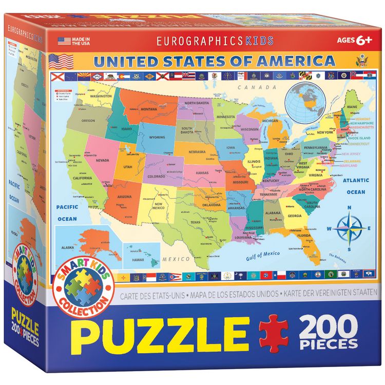 Produktbild: United States Eurographics Kids 200 Pieces