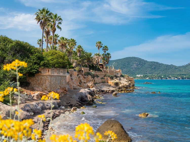 Produktbild: CALVENDO Puzzle Strand bei Cala Millor Mallorca | 1000 Teile Lege-Gr&ouml;&szlig;e 64x48cm Foto-Puzzle f&uuml;r gl&uuml;ckliche Stunden