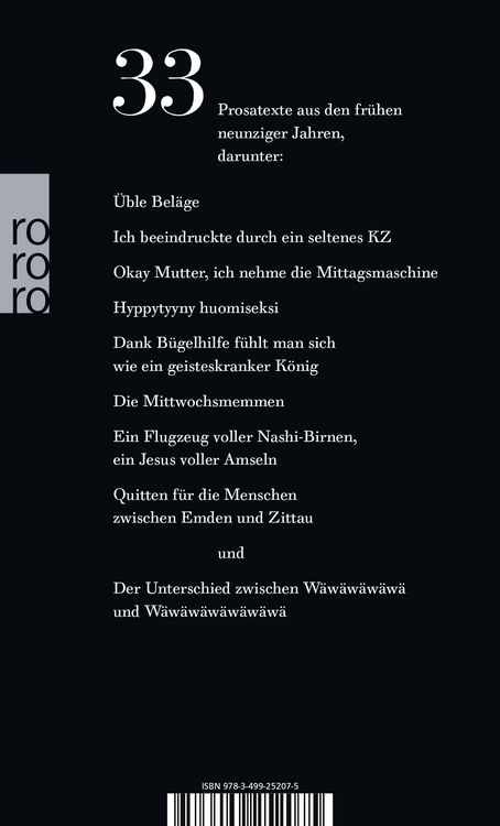 Produktbild: Texte aus den in die Vergriffenheit entlassenen B&uuml;chern "Quitten" und "Kugeln"