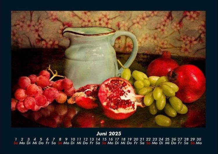 Produktbild: Obstkalender 2025 Fotokalender DIN A4
