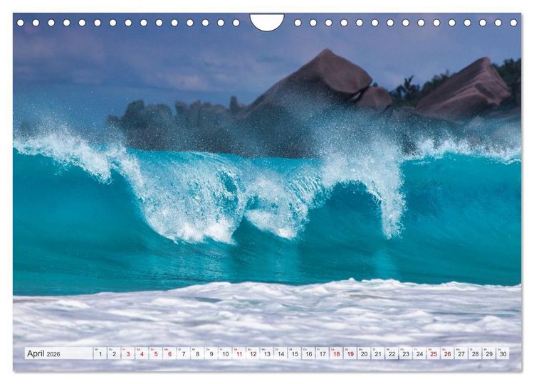 Produktbild: Die Seychellen - ganz nah am Paradies (Wandkalender 2026 DIN A4 quer), CALVENDO Monatskalender