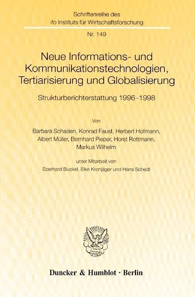 Produktbild: Neue Informations- und Kommunikationstechnologien, Tertiarisierung und Globalisierung.