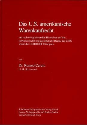 Produktbild: Das U.S. amerikanische Warenkaufrecht