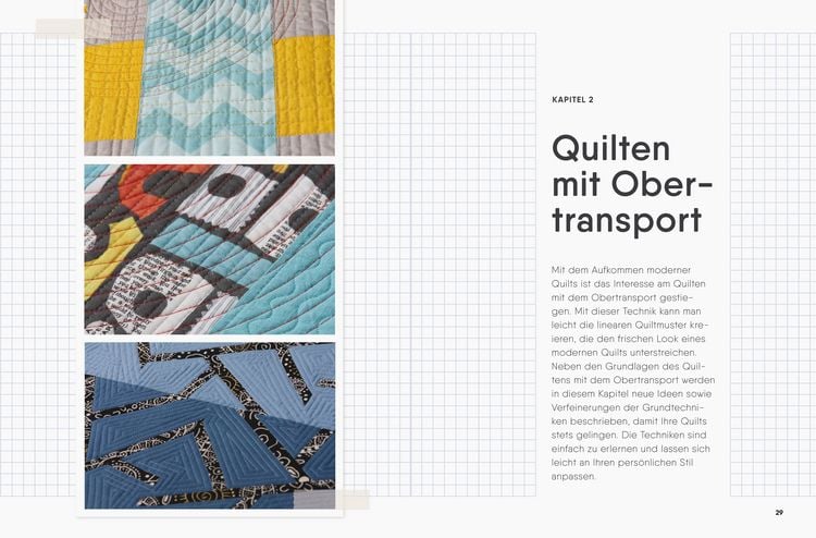 Produktbild: Modernes Maschinen-Quilten