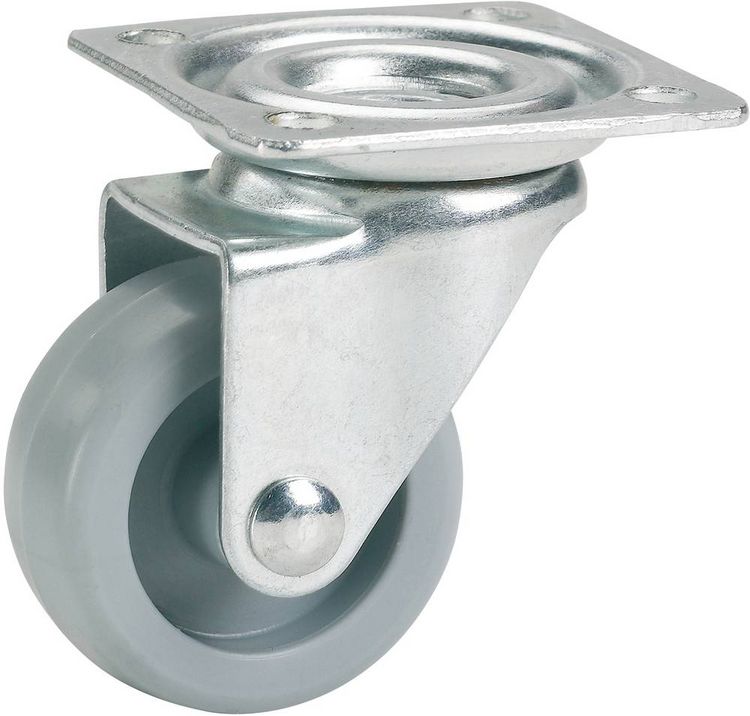 Produktbild: d&ouml;rner + helmer 790140C Lenkrolle Rad-Durchmesser: 45mm Tragf&auml;higkeit (max.): 40kg 1St.