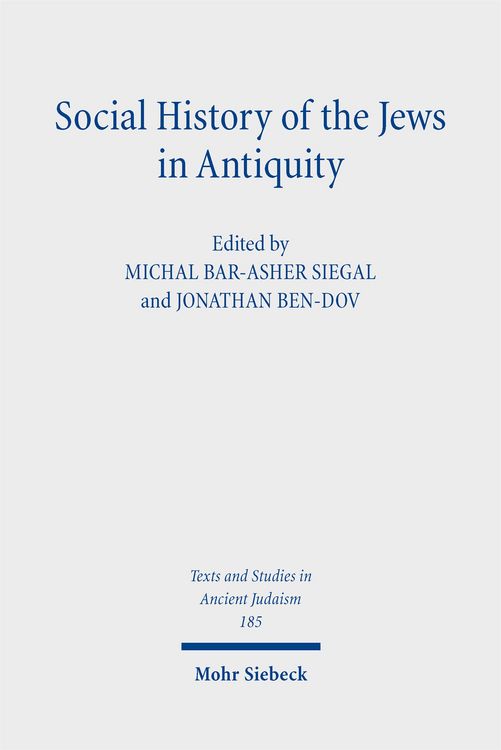 Produktbild: Social History of the Jews in Antiquity