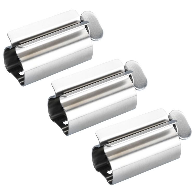 Produktbild: Tubenpresse EDELSTAHL, 3er Set, Tuben restlos entleeren