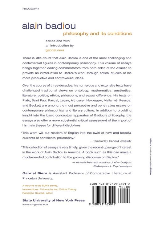 Produktbild: Alain Badiou