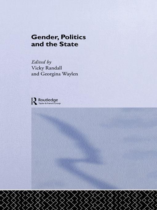 Produktbild: Gender, Politics and the State